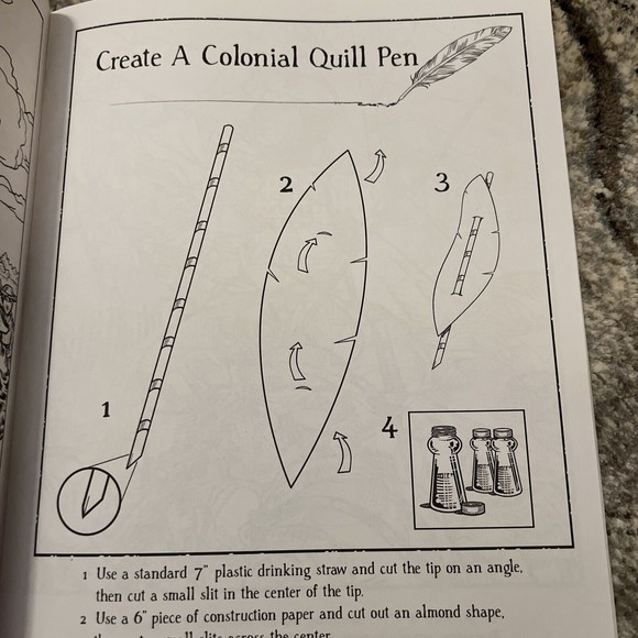 Alexander Hamilton Coloring Book - Picture 3 of 6